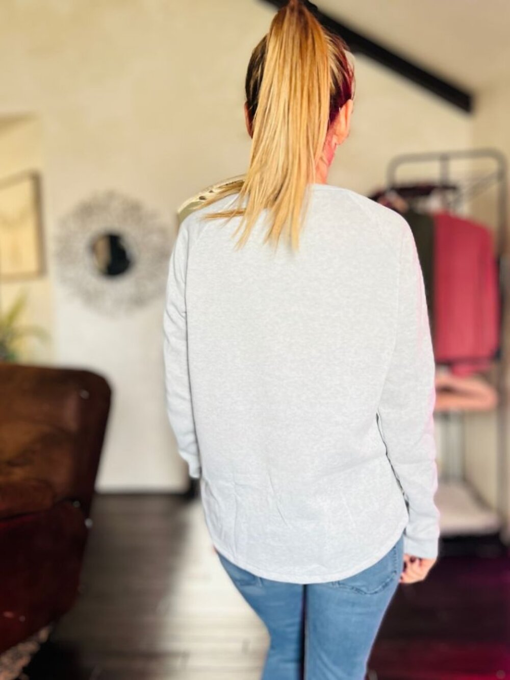 Too Hot To Trot Sweatshirt - Picture 3 of 5